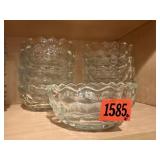 Fostoria crystal bowls (9)