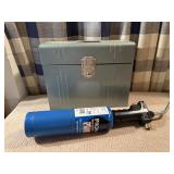 Propane torch, file box