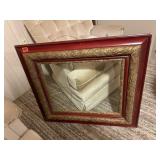 Large ornate backless picture frame