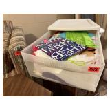 Storage drawer, gift bags, wrapping, tissue paper