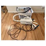 Oreck vacuum cleaner, basket of bags