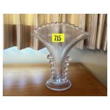 Antique glass vase