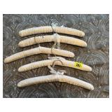 Lace clothes hangers(5)
