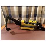 Tonka toy backhoe track loader