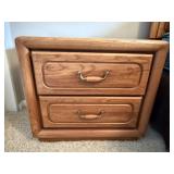 Two drawer nightstand