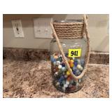 Jar of marbles