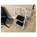 Folding step stool