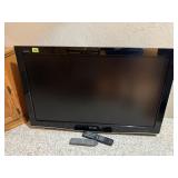 Sharp 42" television, remotes