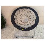 Folding web chair