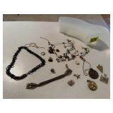 Vintage jewelry, charms