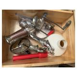Meat grinders, slicers