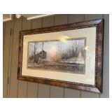 Covered bridge artwork