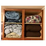 Comforters, bedding