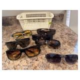 Basket of sunglasses
