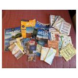 Road Atlas, travel maps, phone directories