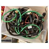 Tote of bungee cords