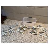 Miniature china tea sets