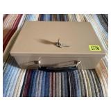 Metal lock box