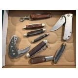 Pocket knife collection