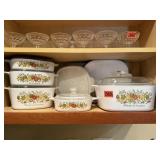 Corningware casserole baking dishes