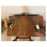 Adjustable clamp work light