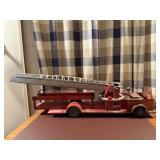 Vintage toy fire engine