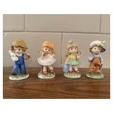 Child figurines (4)
