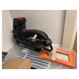 Electric staple/nail gun and gorilla glue