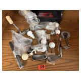 Golf bar items, wine, corks, more