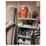 7 foot, shelving system only. Does not include