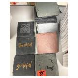 Various stone coasters