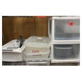 Tubs and drawers shelf only