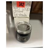 2 Camping cups with lids