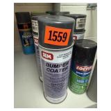 Misc lot spray enamel, coating and finish