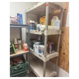 Large plastic shelf! Contents not included! Shelf