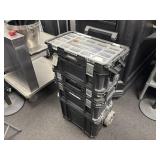 Husky tool chest three compartments, 37 x 21 x 12