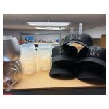 Bridal hats and cups