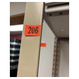 Large metal shelf only! Does not include items