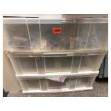 Screws, nails and includes large organizer.