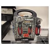 Husky brand, 45 piece socket and screwdriver set