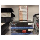 3 boxes of latex gloves