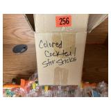 Colored cocktail stir sticks NEW