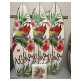 Tiki decor/surf boards