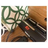 Canvas art paper tags and office supplies