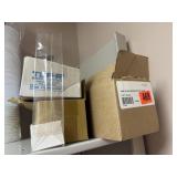 Misc. lot with box of clear plastic bags