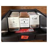 Variety of cocktail kits