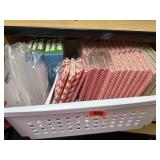 Basket full of new straws