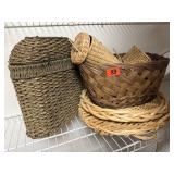 Various baskets