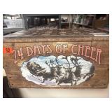 Cardboard advent box 19x12x10