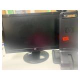 Tablet holder and monitor